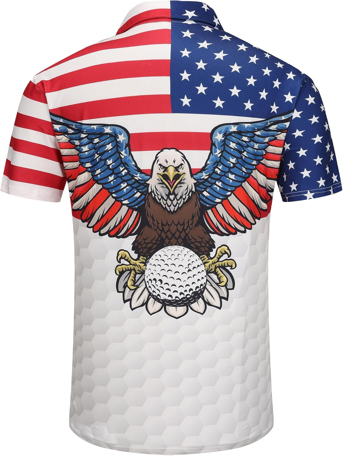 Mens Golf Polo Shirts Funny Golf Shirts for Men Crazy Polo Shirts Short Sleeve Fun Polos