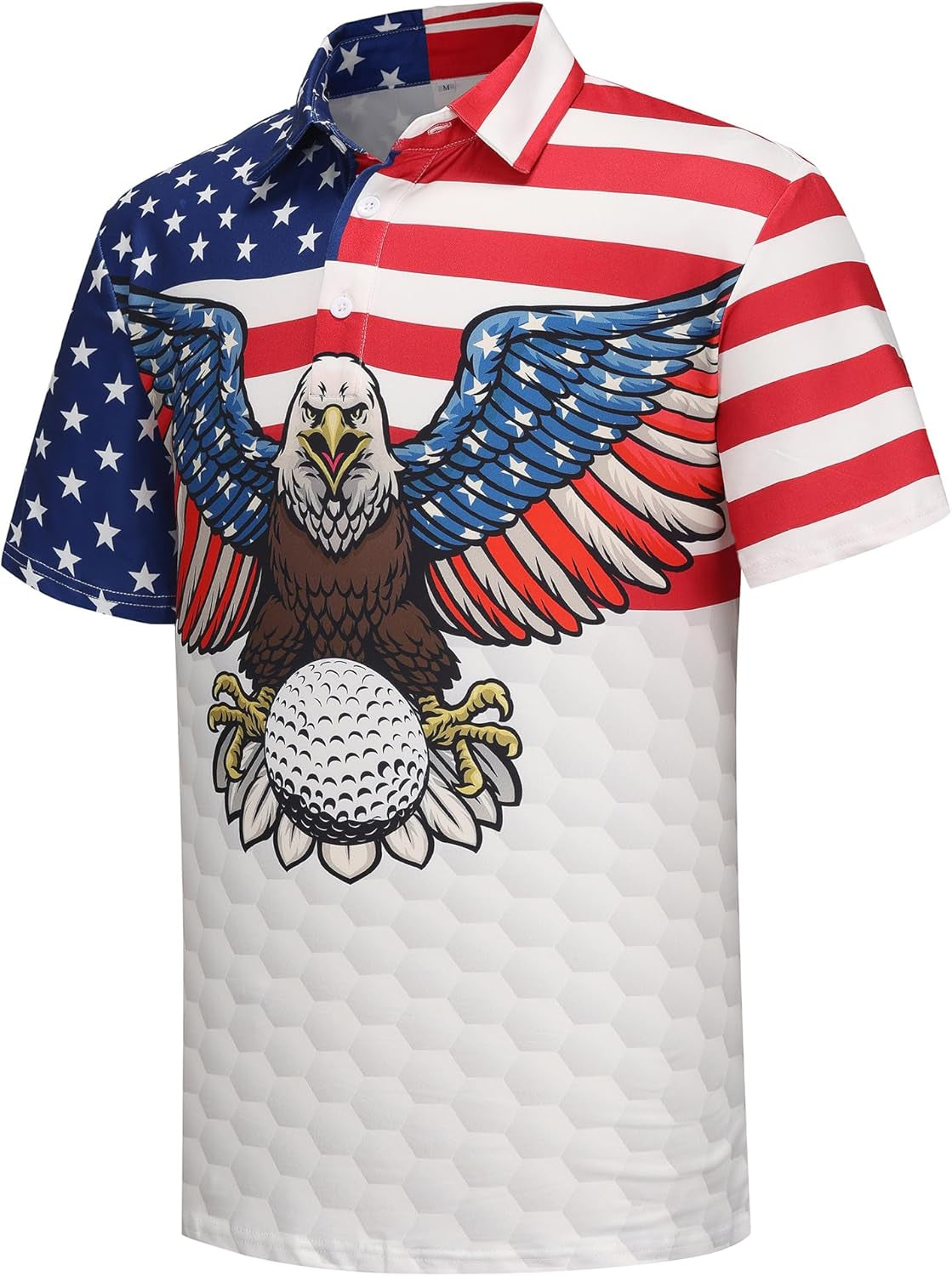 Mens Golf Polo Shirts Funny Golf Shirts for Men Crazy Polo Shirts Short Sleeve Fun Polos