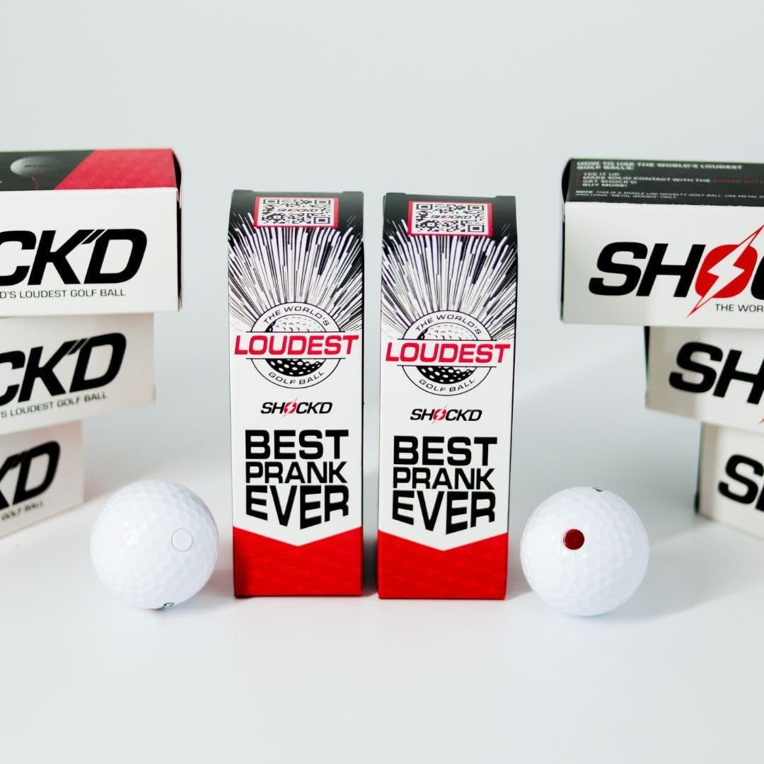 - the World'S Loudest Golf Ball - Viral Prank Ball (Sleeve of 3, Novelty)