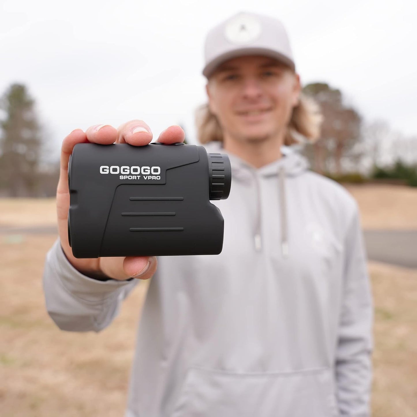 GS03 Laser Golf/Hunting Rangefinder, 1000/1200 Yards Laser Range Finder with 6X Magnification Ultra-Clear View, Lightweight, Slope, Pin-Seeker & Flag-Lock & Vibration