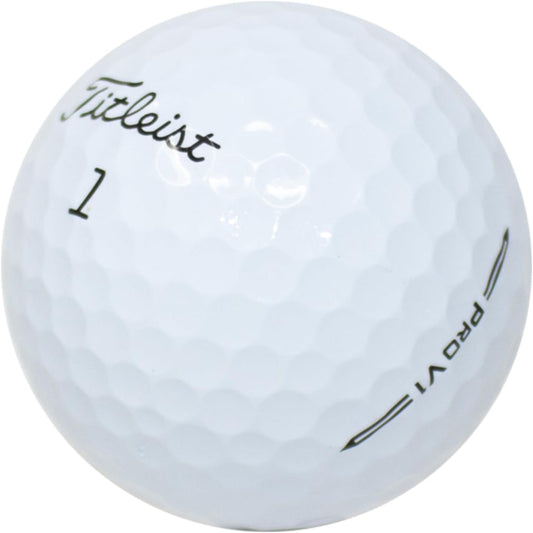 - 12  Pro V1 Golf Balls in Mint Condition, No Logos, No Player Markings, Refinished Used Golf Balls, Quality Guaranteed, White