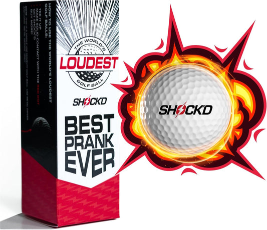 - the World'S Loudest Golf Ball - Viral Prank Ball (Sleeve of 3, Novelty)