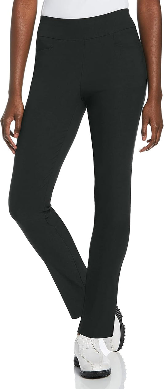 Women'S Stretch Golf Pants with Pull-On Waist, 31" & 32" Inseams, Tummy Control, Moisture-Wicking, Sun Protection